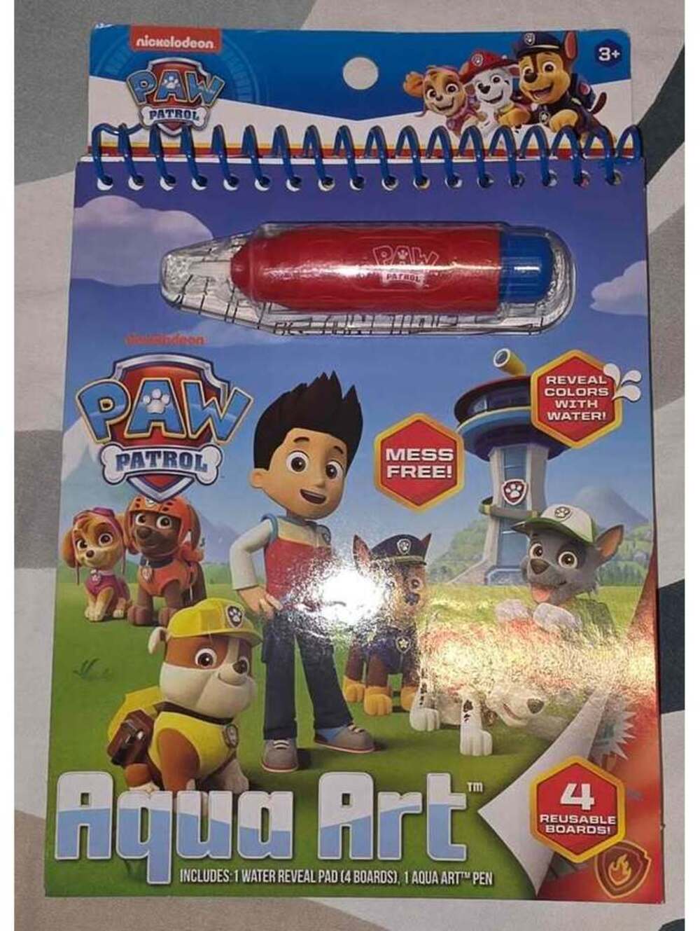 Nickelodeon Paw Patrol Aqua Art Water Reveal Pad